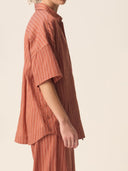Gestreepte blouse santos