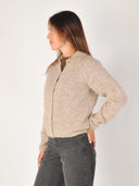 Gebreid vest met kraag anouka