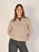 Gebreid vest met kraag anouka