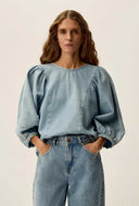 Licht denim top laya