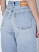 Lichtblauwe denim short asra