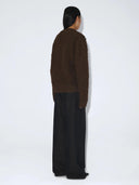 Grof gebreid vest dig d cardigan