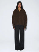Grof gebreid vest dig d cardigan