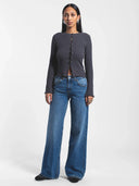 Donkerblauwe jeans rhue