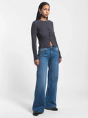 Donkerblauwe jeans rhue