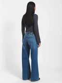 Donkerblauwe jeans rhue