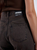 High waist jeans echo tar jet brown 34