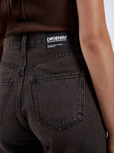 High waist jeans echo tar jet brown 32