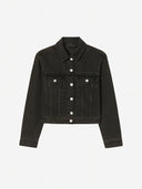Donkerbruine spijkerjas becky jacket