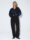 Grof gebreid vest dig d cardigan