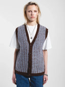 Lichtblauw gilet bobby