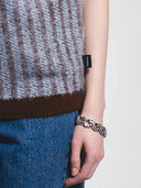 Lichtblauw gilet bobby