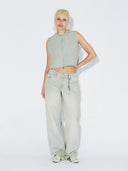 Lichte low waist jeans hill