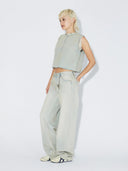 Lichte low waist jeans hill