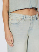 Lichte low waist jeans hill