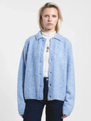 Lichtblauw vest quillion