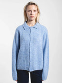 Lichtblauw vest quillion