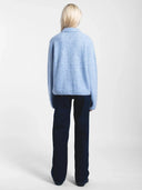Lichtblauw vest quillion