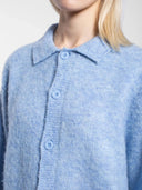Lichtblauw vest quillion