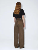 Straight leg jeans donna high relaxed