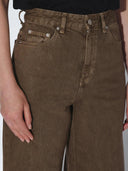 Straight leg jeans donna high relaxed