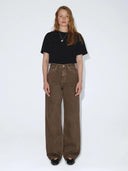 Straight leg jeans donna high relaxed