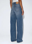 Straight leg jeans donna high relaxed