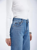 Blauwe jeans donna stream sky used