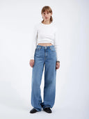 Blauwe jeans donna stream sky used