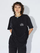 Zwart t-shirt trooper tee washed