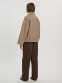 Wollen jacket brodey