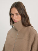 Wollen jacket brodey