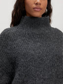 Donkergrijze trui beth jumper