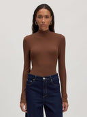 Bruine longsleeve manon