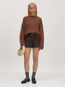 Bruine wollen shorts hayden