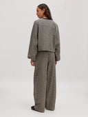 Geblokte blouse lisanne