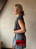 Grijze mini rok lexa