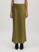 Groene midi rok silva