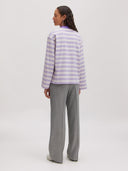 Gestreepte longsleeve verlee