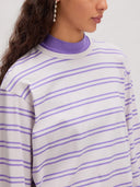 Gestreepte longsleeve verlee