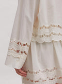 Off-white blouse sophia