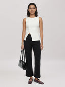 Off-white top vivian