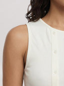 Off-white top vivian