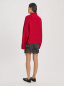 Rode oversized trui beth