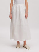 Witte balloon rok juliet