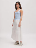 Witte balloon rok juliet