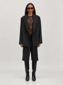 Zwarte kanten body janiya