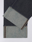 Donkerblauwe denim jeans w' bonnie pant