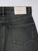Donkergrijze wide-leg jeans w' olivia pant 32