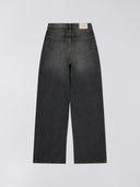 Donkergrijze wide-leg jeans w' olivia pant 30